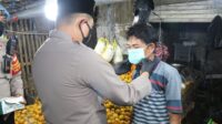Kombes Pol Wahyu Sri Bintoro mendatangi Pasar Kresek, Kecamatan Kresek, Kabupaten Tangerang, Rabu (13/1/2021).
