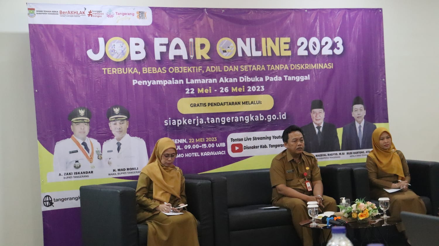 Disnaker Kabupaten Tangerang Buka Job Fair, 29 Perusahaan Siapkan 7.631 Lowongan Kerja