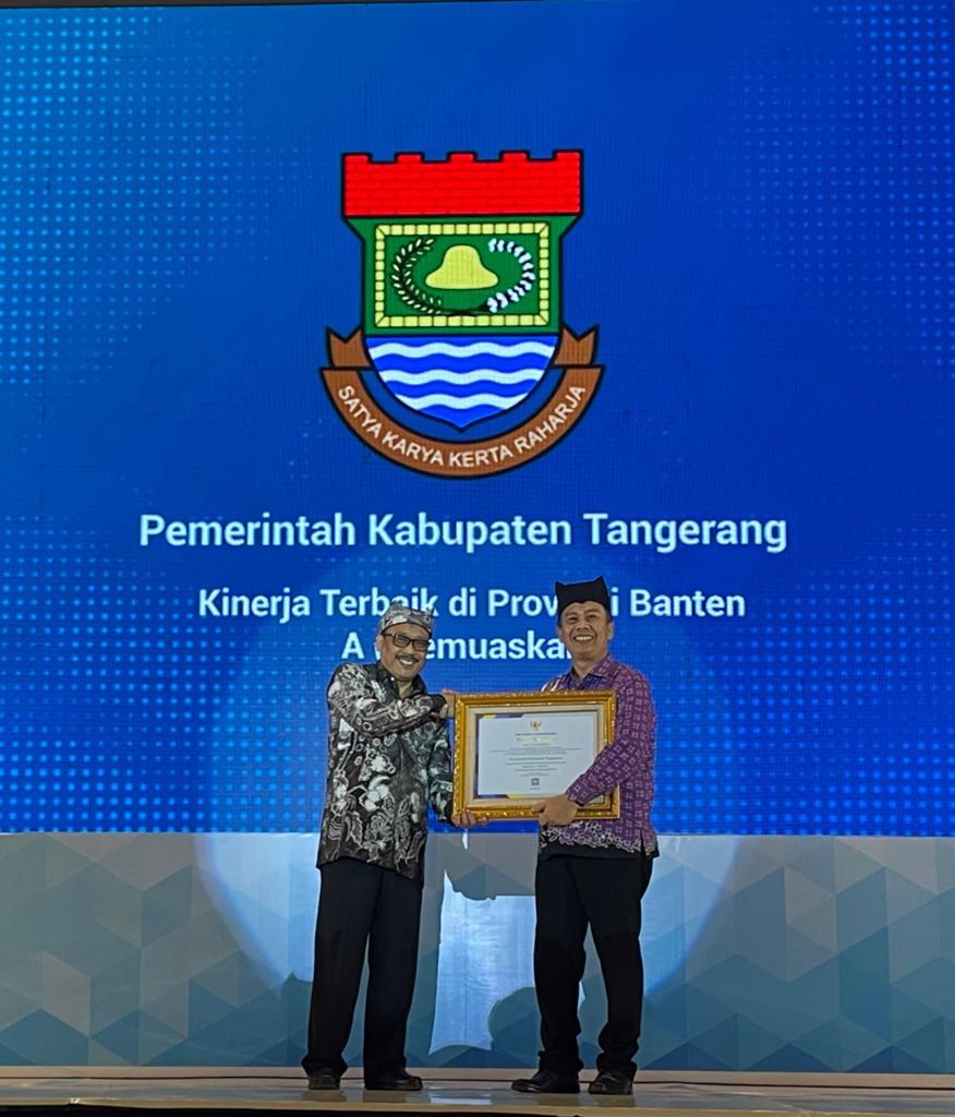 Pemkab Tangerang Kembali Raih Penghargaan Pengawasan Kearsipan Tingkat Nasional