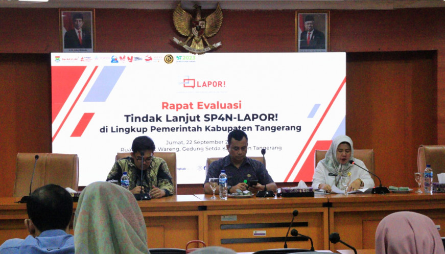 Diskominfo Gelar Rapat Evaluasi SP4N-LAPOR! untuk Optimalisasi Layanan Publik