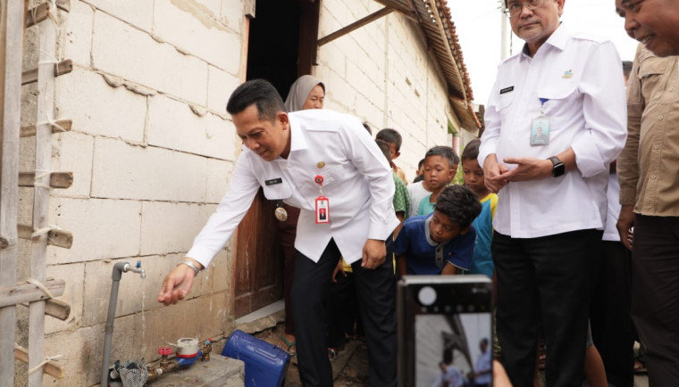 Pj Bupati Tangerang Apresiasi Percepatan Layanan Air Bersih di Pantura