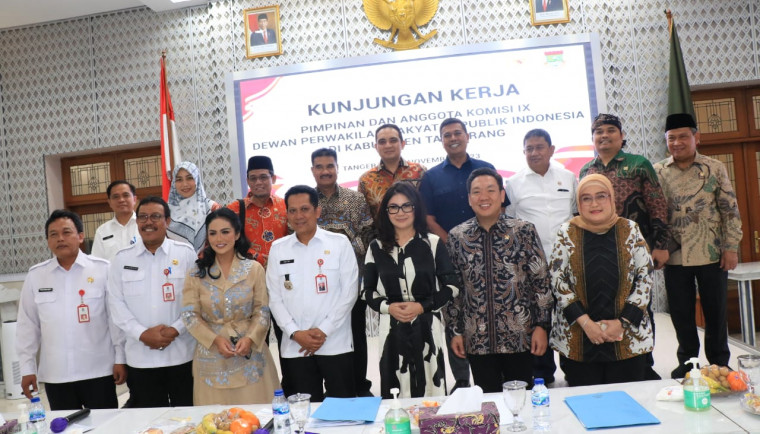 Pj Bupati Tangerang Terima Kunjungan Komisi IX DPR RI