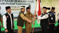 Pj Bupati Tangerang Lepas Jamaah Haji Kloter Pertama Asal Tangerang